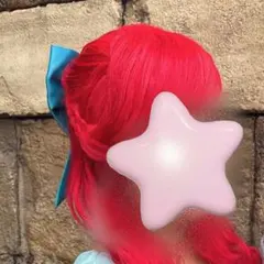 フリー出品 アリエル キスザガール イメージ ウィッグ リボン付き アリエル キスザガール ウィッグ リボン付き - メルカリ