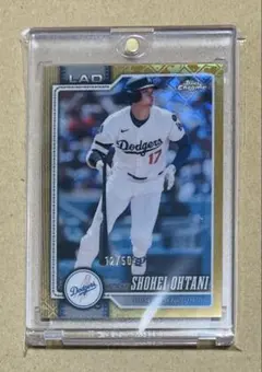【50枚限定】Topps Chrome 大谷翔平 Gold Refractor