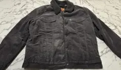 ★Levi's ダークグレー 裏ボアコーデュロイジャケット M