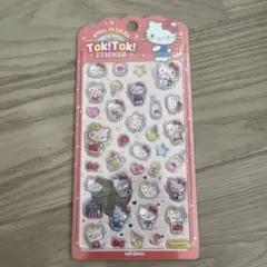 韓国　正規品　ハローキティ 3Dシール TokTok サンリオ　キティ　シール