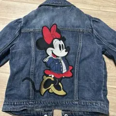 ミニー・マウス刺繍デニムジャケット☆GAP