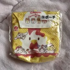 サンリオ当りくじ からあげクンポーチ ローソン 未使用品