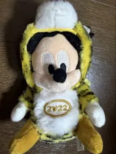 東京ディズニーリゾート 2022 寅年 ミッキー　ぬいぐるみバッジ