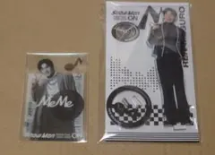 SnowMan ON アクリルスタンド＆クリアステッカー2点セット 目黒蓮