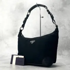 プラダ　ワンショルダーバッグ　y2k 00s archive ナイロン　黒