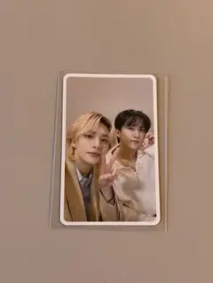 Stray kids ユニットトレカ　チャンビン×ヒョンジン…ヒョニビニ