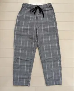 WEGO グレー系チェック柄パンツ