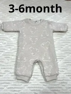GAP ボアロンパース 3-6month