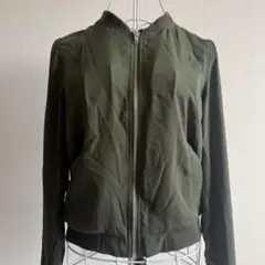 〜オリーブグリーン シースルージャケット〜