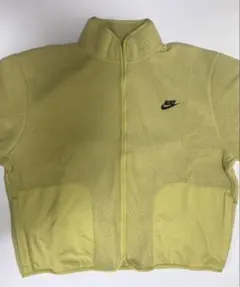 NIKE製フリースジャケット メンズLサイズ イエロー
