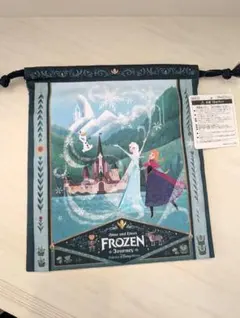 東京ディズニーシー ファンタジースプリングス　アナ雪　巾着袋