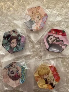 鬼滅の刃　くら寿司　びっくらポン　箸置き　竈門炭治郎　ねずこ　善逸　伊之助　煉獄