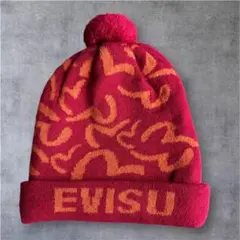 00's 当時物 EVISU Beanie エビス ビーニー 00's 当時物 EVISU Beanie エビス ビーニー - メルカリ