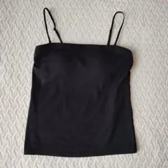 UNIQLO エアリズムコットンブラチューブトップ S ブラック 黒