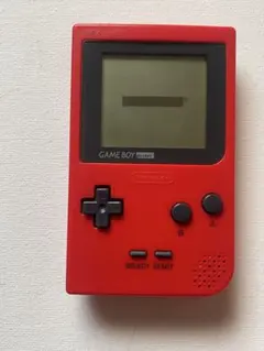 ★GAME BOY pocket/ゲームボーイ レッド MGB-001 本体