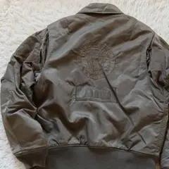 希少モデル✨XLサイズ AVIREX MA-1 フライトジャケット 背面刺繍