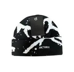 ARC'TERYX アークテリクス ロゴ 刺繡 ニット帽 ビーニー ボルドー