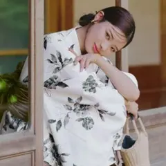 dita 浴衣 夏色の向日葵しらべ(墨色) - メルカリ