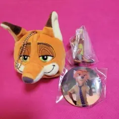 ズートピア ニック ファンキャップ キーホルダー