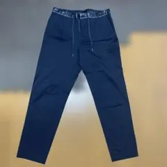 ナノユニバース　イージーパンツ　ネイビー