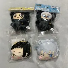 呪術廻戦　ちみけもますこっと　もふもふコインケース　五条悟　夏油傑　セット