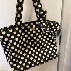 美品】katespadeケイト キャンパス フラミンゴモチーフ トート - メルカリ