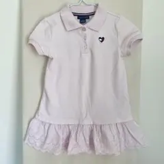 Tommy Hilfiger ピンク ポロチュニック 4T