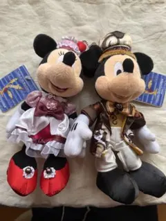 テーブルイズウェイティング ぬいぐるみバッジ ミニー ミッキー