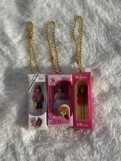 カプセルトイ 歴代リカちゃん ミニチュアパッケージコレクション 3点セット