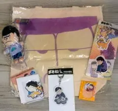 おそ松さん 一松 ぬいぐるみ＆トートバッグ＆アクキー6セット