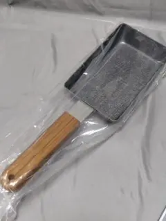 注•説明読んでね。新品未使用　ambai　木目調　玉子焼き 角小　高級フライパンのサムネイル
