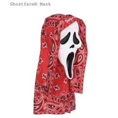 Supreme Ghostface Mask 黒 赤 2個セット シュプリーム Supreme フェイスマスク Ghostface Mask 赤 黒 2個セット - メルカリ