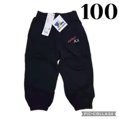 ◇ユニクロ カウズ + ウォーホル スウェットパンツ ブラック 100