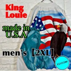 V406 USA製【King Louie】ナイロンスタジャン【メンズ2XL】