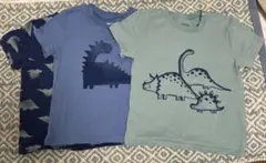 Pekkle 恐竜　Tシャツ 3点　サイズ2T 90cm コストコ