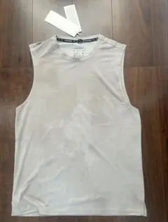 H&M ノースリーブ・タンクトップシャツ XS ライトグレー