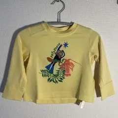 【新品未使用】パタゴニア　イエロー ラッシュガード　6-12M