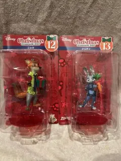 ディズニー　クリスマス　オーナメント　2025　ハッピーくじ　ニック　ジュディ