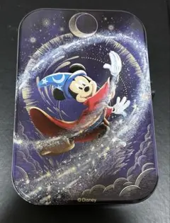 ファンタジア 25周年記念グッズ ミッキー 菓子缶 ディズニーストア限定