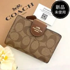 COACH】新品コーチコインケース（ミニ財布）型番 CH389 IMVGB - メルカリ