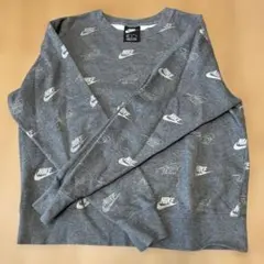 Nike ロゴプリント スウェット M グレー