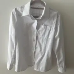 ホワイト長袖シャツ 140サイズ