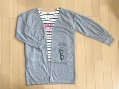 未使用　２点セット　ロングカーディガン＆ロングTシャツ