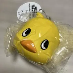 チキンラーメン　ひよこちゃん やわらかフェイスマスコット　キーホルダー　未開封