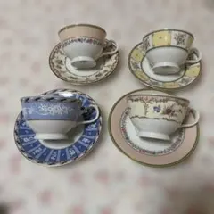NARUMI カップ・ソーサーセット　4客