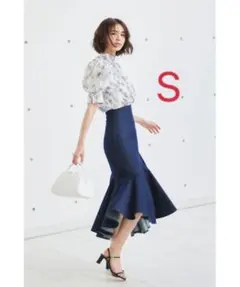⚡️本日まで⚡️SNIDEL デニムマーメイドスカート ロングスカート Sサイズ