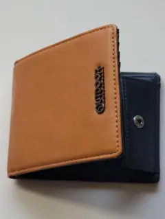 Outdoor 二つ折り財布 キャメル バイカラーのサムネイル