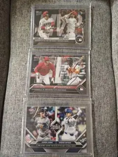 大谷翔平　MVPトレカセット　3枚セット　2021年、2023年、2024年