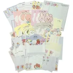 BT21 メモ用紙・レターセット セット