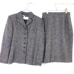 レトロ オールド クラシカル トラッド Genny 古着ツイード セットアップ